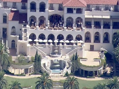 A picture of the spa AIG executives went to.