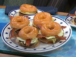 burger bagel