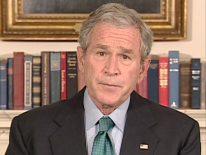 A picture of President Bush.