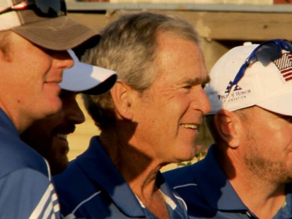 VIDEO: Former President George W. Bush talks about his passion project.