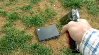 Man Defends Shooting Child's Laptop 