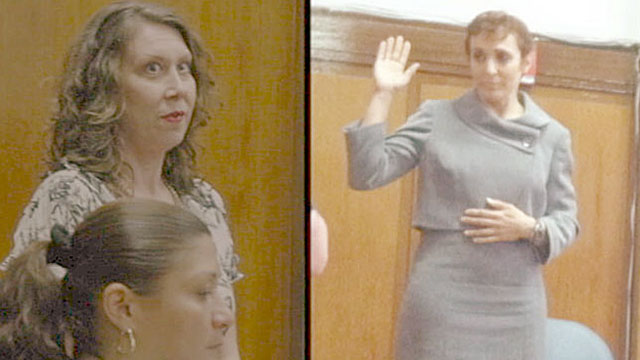 PHOTO: Dr. Cathleen London testifies at the trial of opera singer Marcella Caprario in Manhattan Criminal Court in New York, June 14, 2011.