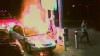 VIDEO: A driver in Kentucky flees gas station after his car bursts into flames.