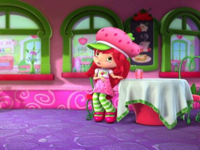 A picture of the new Strawberry Shortcake.