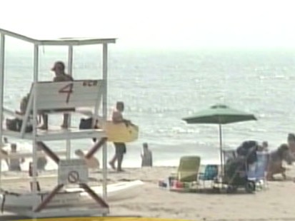 VIDEO: Hurricane Bill set to hit the coast.