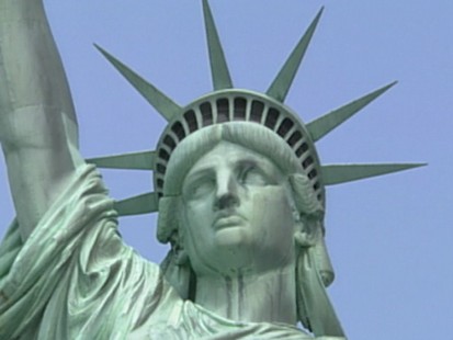 VIDEO: The top of the Statue of Liberty reopens to visitors on the 4th of July.