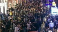 VIDEO: Saints Fans Rejoice on Bourbon Street