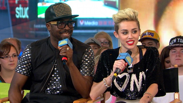 VIDEO: Miley Cyrus and Will.i.am