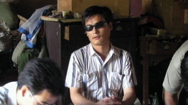 VIDEO: A blind human rights activist may be under the protection of U.S. diplomats.