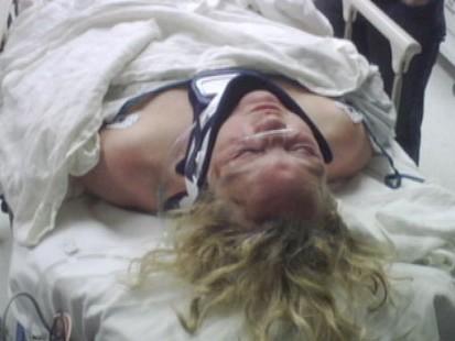 VIDEO: Woman rescued after car wreck.
