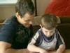 VIDEO: Jason Meznick and his son.