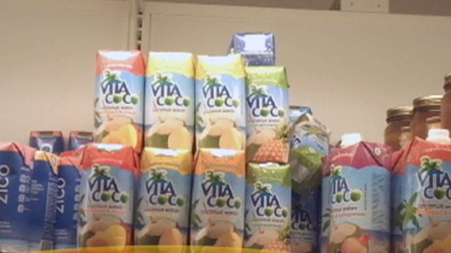 VIDEO: Dubbed 'Nature's Gatorade,' coconut water is hot with celebs and big business.