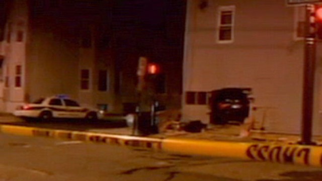 VIDEO: A police chase in Connecticut ended with the vehicle plowing into a mans home.