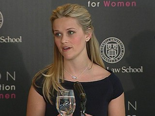 Reese Witherspoon Fights Domestic Violence