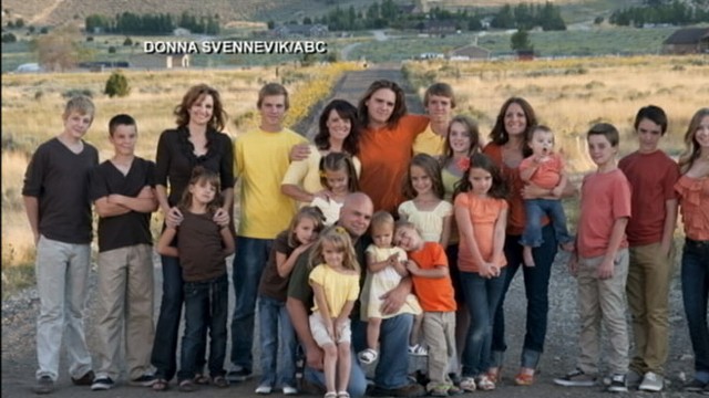 VIDEO: Joe Darger has three wives and two dozen children.