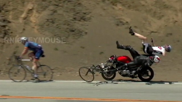 VIDEO: Edwards Corner on California highway is so dangerous photographers camp out to capture wrecks.
