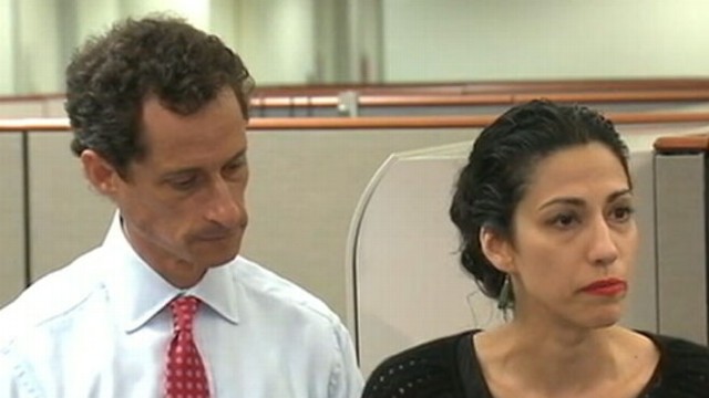 VIDEO: Huma Abedin stands by and speaks up for her man amid the controversy.