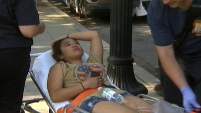 VIDEO: Yunji De Nies reports from one of the hottest cities in the country.