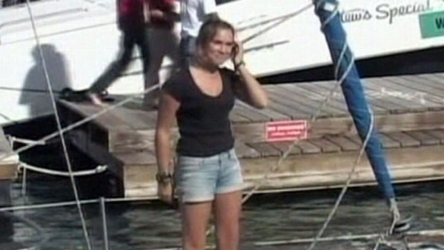 VIDEO:Laura Dekker claims the record of worlds youngest person to circle the globe.