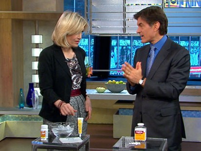 VIDEO: Dr. Mehmet Oz explains first-aid techniques you can perform on yourself.