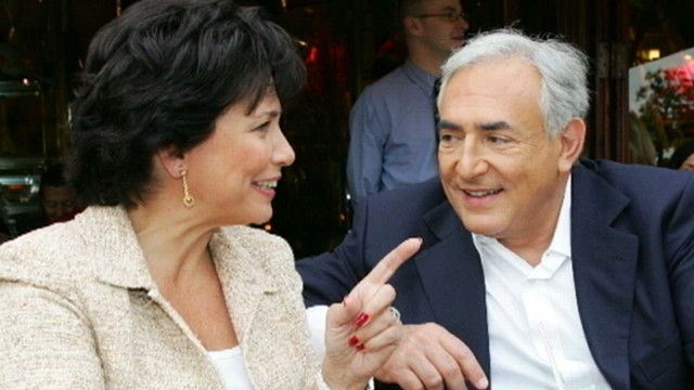 VIDEO: Anne Sinclair, a American-born French journalist who says husband is innocent.