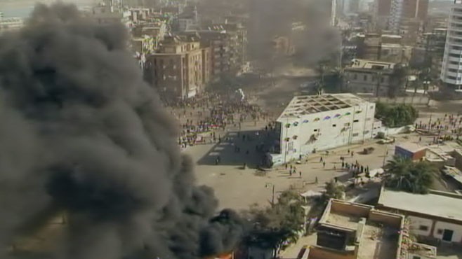 VIDEO: Protests in Egypt