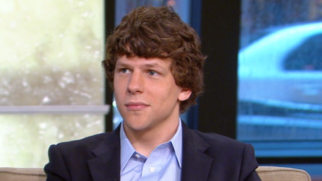 VIDEO: The actor talks about his new film about the origins of Facebook.