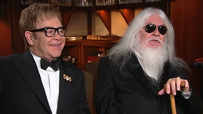 VIDEO: Elton John got the opportunity to collaborate with musician Leon Russell.