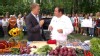 VIDEO: The chef prepares Southwestern turkey sliders, cucumber salad, and pie.