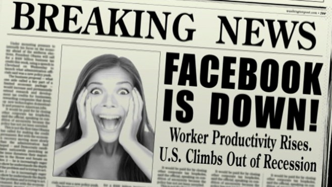 VIDEO; Worldwide service disruption affected many of its 500 million users.