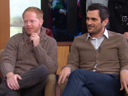 VIDEO: Jesse Tyler Ferguson and Ty Burrell reveal secrets about show.