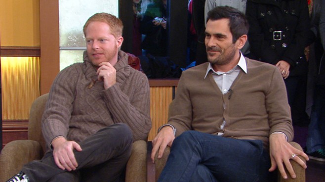 VIDEO: Jesse Tyler Ferguson and Ty Burrell reveal secrets about show.