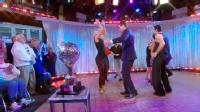VIDEO: Finalists from "Dancing With the Stars" take their last dances.