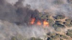 VIDEO: Wildfire in California