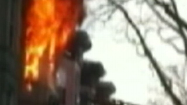 VIDEO: Dan Harris reports on jaw-dropping video of a Brooklyn fire.