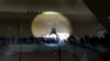 VIDEO: Aerialist Falls in 'Hunky Santa' Show at LA Mall