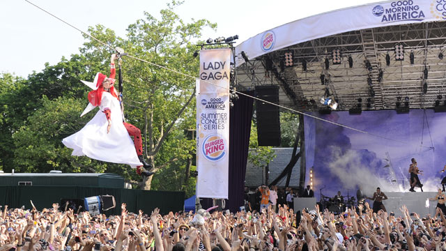 PHOTO: Lady Gaga Kicks Off Summer Concert Series