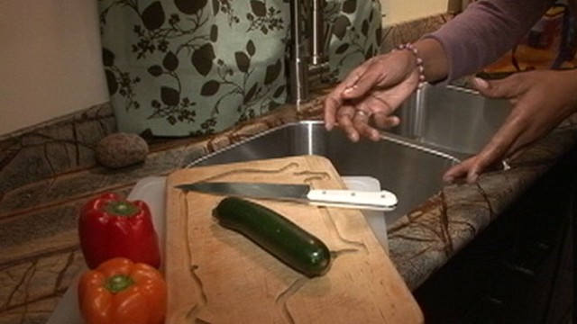 VIDEO: Elisabeth Leamy reveals areas in kitchens that may be full of bacteria, viruses.