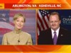 A picture of Nancy Pfotenhauer and Robert Gibbs.