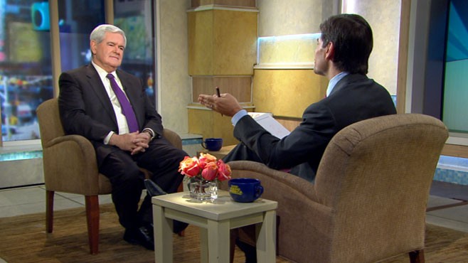 VIDEO: Former Speaker Newt Gingrich discusses Obama, the recent election and 2012.