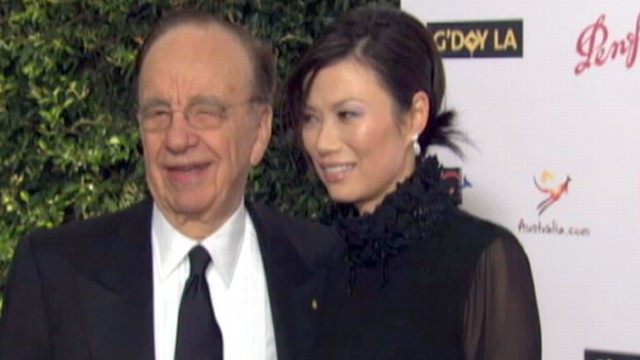 VIDEO: Wendi Murdoch is the talk of the town after defending husband from prankster.