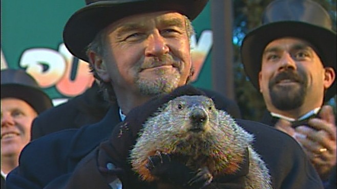 VIDEO: Punxsutawney Phil predicts there will be six more weeks of winter.