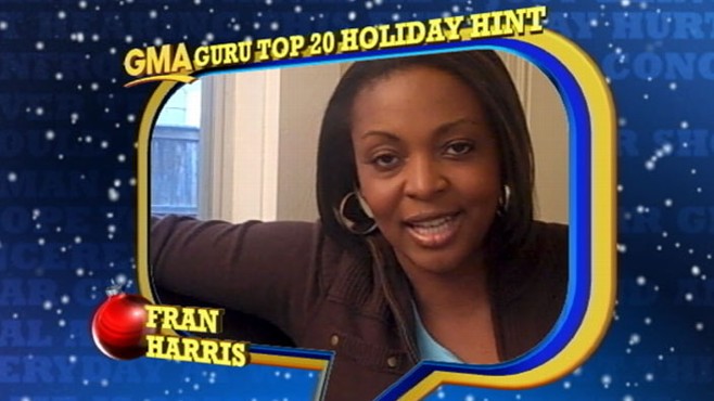 VIDEO: Check out Frans tips on how to keep your holidays running smoothly.