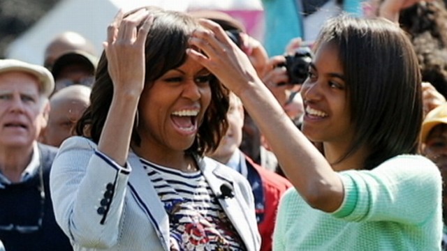VIDEO: Michelle Obama joins many women who arent entirely happy with their new hairdos.