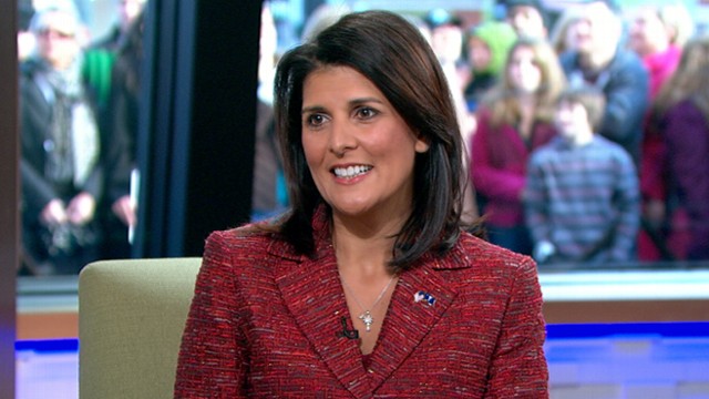 VIDEO: South Carolinas governor is a rising star amongst her Republican colleagues.