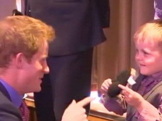 Watch: Prince Harry's First Public Appearance Since Vegas Party