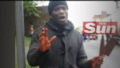 VIDEO: One of the alleged attackers asked a witness to film him delivering a political message.
