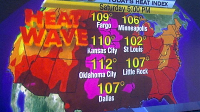VIDEO: Temperatures with humidity will feel well over 110 degrees in parts of U.S.