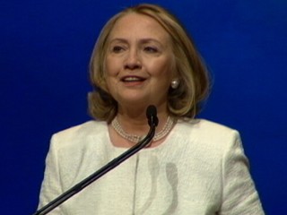Watch: Hillary Clinton Appearance Sparks Presidential Rumors
