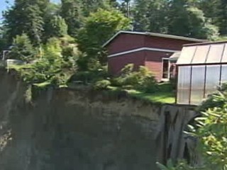 Watch: House Poised to Fall Off 200-Foot Cliff
